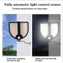 Lampa solara 90 LED, senzor de miscare, telecomanda - Panouri solare - wowreduceri.ro