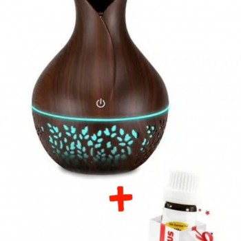 MINI Difuzor Aromaterapie 300 ml,Lumini Ambientale + Ulei Aromaterapie CADOU MINI Difuzor Aromaterapie 300 ml,Lumini Ambientale + Ulei Aromaterapie CADOU