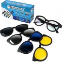 Ochelari de soare 5-in-1 cu lentile interschimbabile Magic Vision - Casa si gradina - wowreduceri.ro