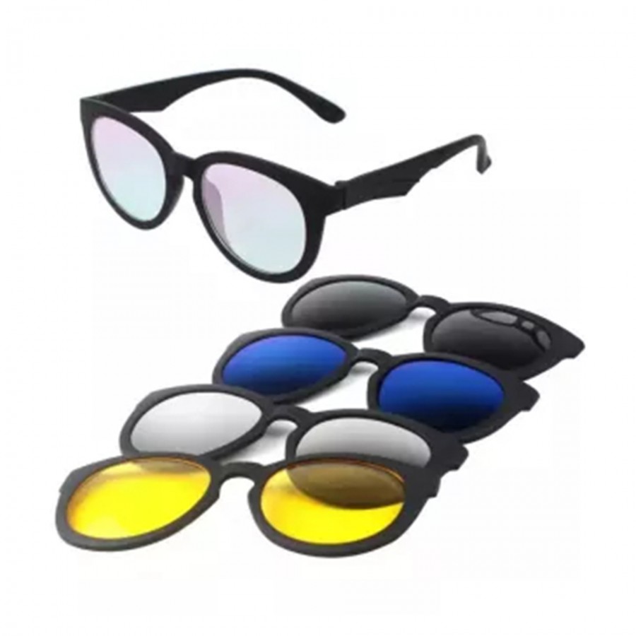 Ochelari de soare 5-in-1 cu lentile interschimbabile Magic Vision - Casa si gradina - wowreduceri.ro