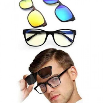 Ochelari de soare 5-in-1 cu lentile interschimbabile Magic Vision Ochelari de soare 5-in-1 cu lentile interschimbabile Magic Vision