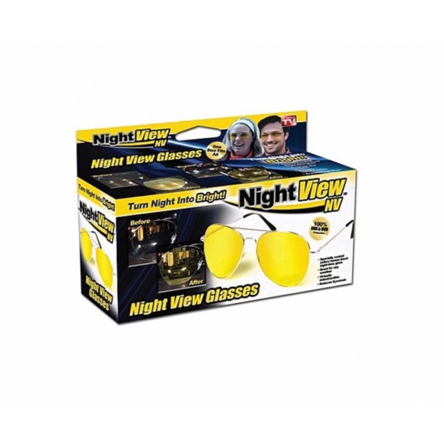 Ocheleri de condus Night View Glasses, protectie UV, lentile galbene - OCHELARI DE SOARE -wowreduceri.ro Ocheleri de condus Night View Glasses, protectie UV, lentile galbene ( OCHELARI DE SOARE )