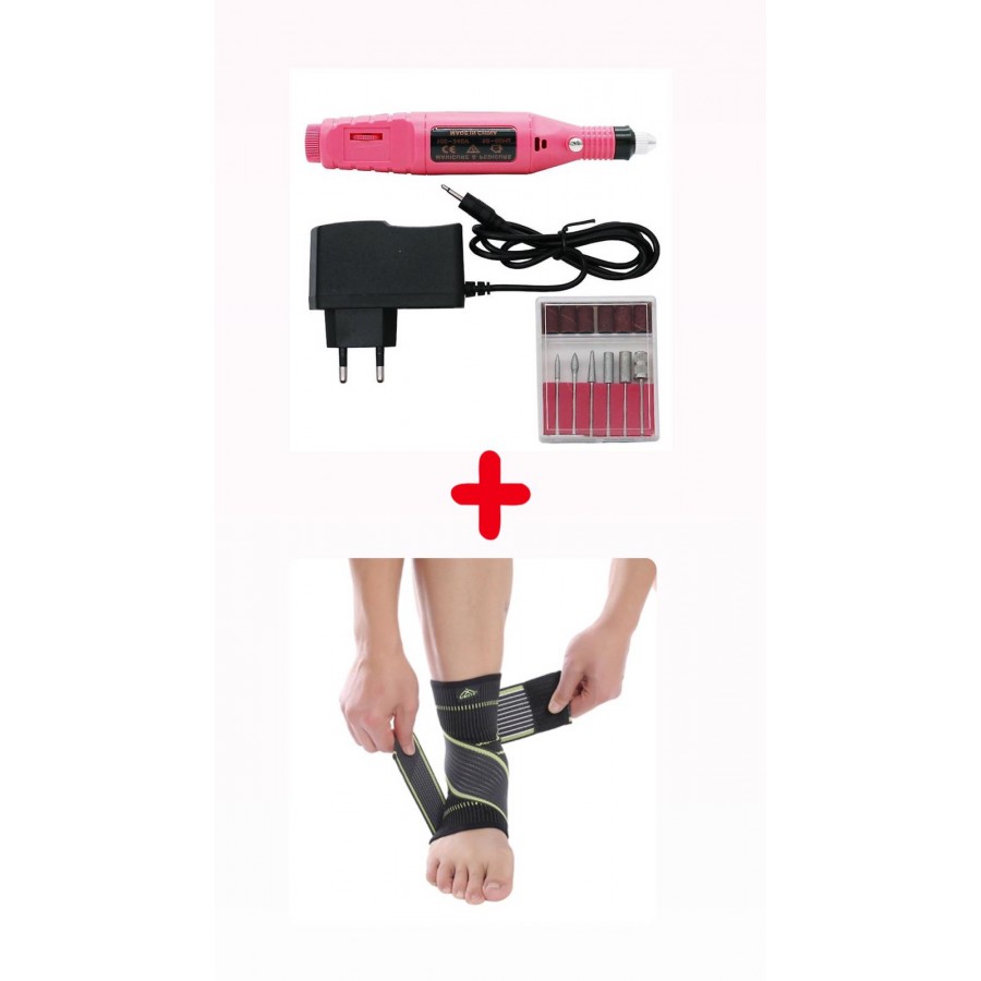 Pachet Mini Freza Unghii + Glezniera textila cu prindere elastica dubla - Sanatate&Frumusete -wowreduceri.ro Pachet Mini Freza Unghii + Glezniera textila cu prindere elastica dubla ( Sanatate&Frumusete )