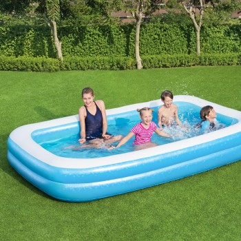 Piscina gonflabila de familie, rectangulara, 210 x 150 x 60 cm Piscina gonflabila de familie, rectangulara, 210 x 150 x 60 cm