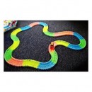 SET Pista flexibila pentru curse masinute Magic Tracks + Numaratoare interactiva din lemn - Cadouri - wowreduceri.ro