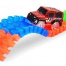 SET Pista flexibila pentru curse masinute Magic Tracks + Numaratoare interactiva din lemn - Cadouri - wowreduceri.ro