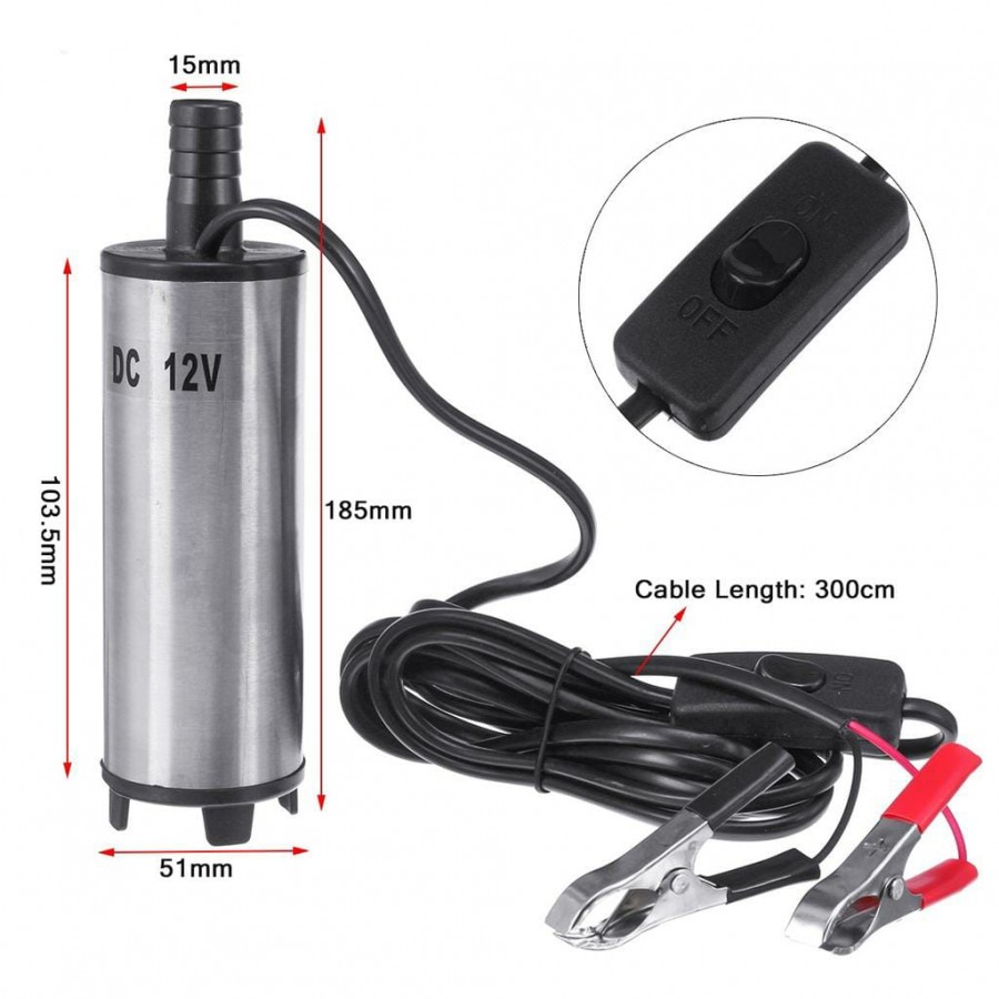 Pompa transfer combustibil, 12V - Auto-Moto -wowreduceri.ro Pompa transfer combustibil, 12V - Auto-Moto - wowreduceri.ro