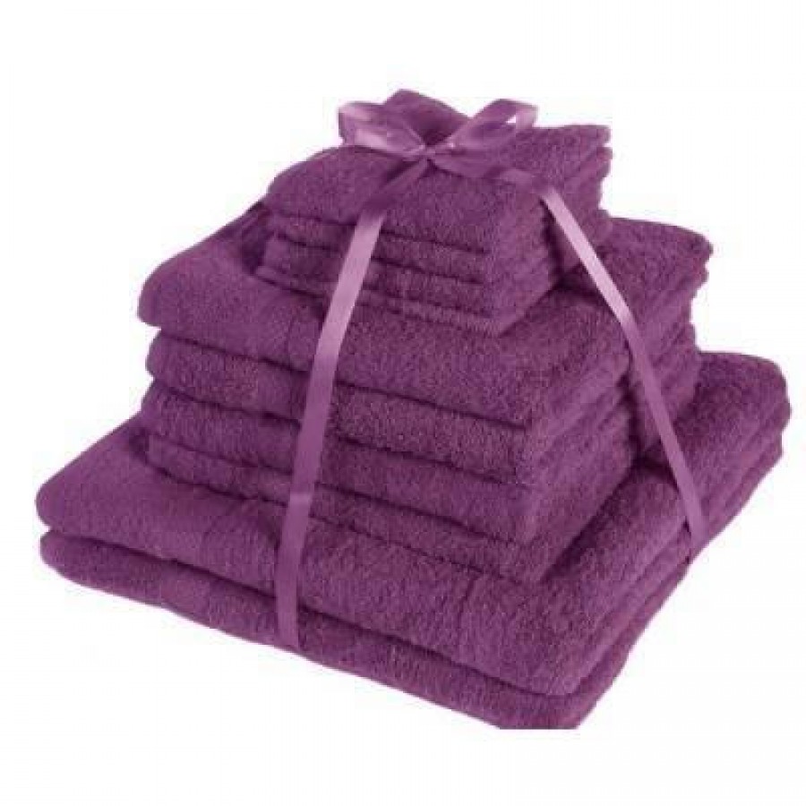 Set 10 prosoape 100 bumbac pieptanat pakistanez ( Casa si gradina )
