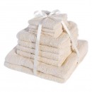 Set 10 prosoape 100 bumbac pieptanat pakistanez ( Casa si gradina )