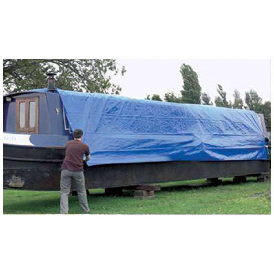 SET 2 prelate cu ochiuri 300 x 400 cm, Albastru - Casa si gradina - wowreduceri.ro