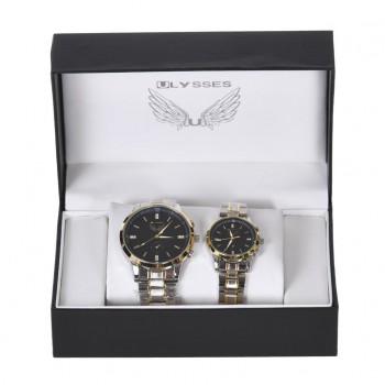 Set ceasuri pentru cuplu Ulysses Silver-Gold Set ceasuri pentru cuplu Ulysses Silver-Gold