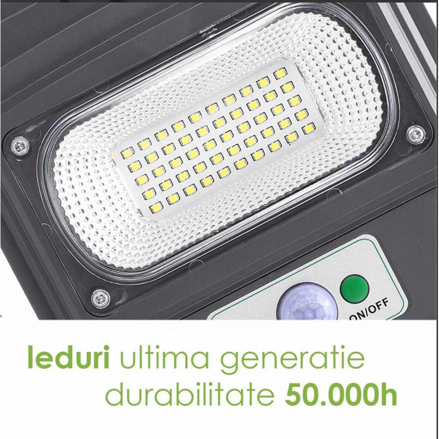 Set x4 Lampa Stradala Proiector LED cu Incarcare Solara Jortan, 60W Panou Solar Incorporat - Panouri solare -wowreduceri.ro Set x4 Lampa Stradala Proiector LED cu Incarcare Solara Jortan, 60W Panou Solar Incorporat ( Panouri solare )