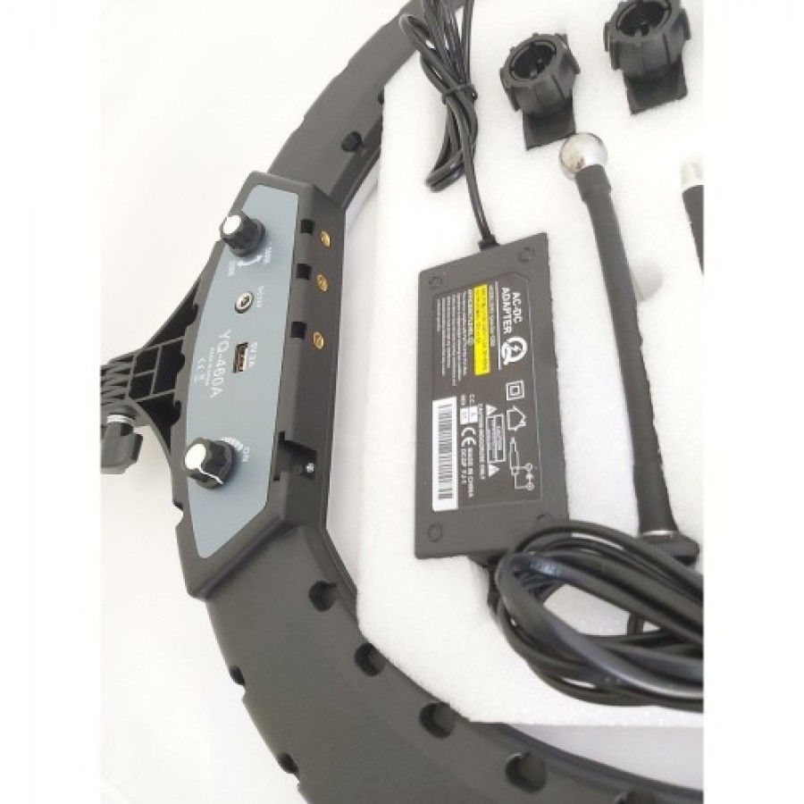 Ringlight de 18 inch cu suport CL-460 Suport pentru telefon Telecomandă potrivită pentru difuzarea în direct - Accesorii Telefoane -wowreduceri.ro Ringlight de 18 inch cu suport CL-460 Suport pentru telefon Telecomandă potrivită pentru difuzarea în direct ( Accesorii Telefoane )