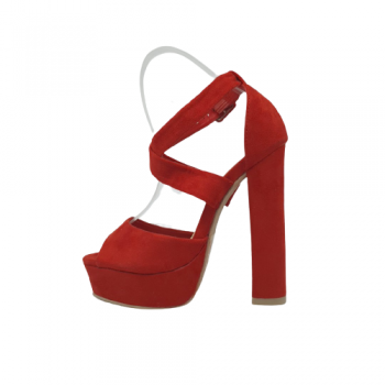 Sandale cu toc LE16702 RED R3/3/3 Sandale cu toc LE16702 RED R3/3/3