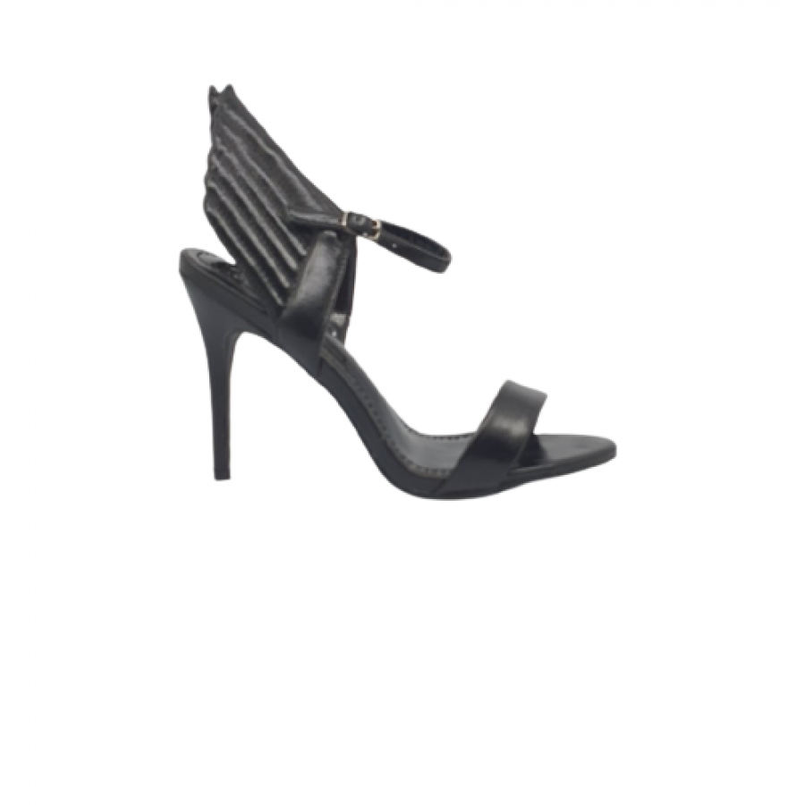 Sandale 1378-26 BLACK R1/8/1 - Sandale Toc - wowreduceri.ro