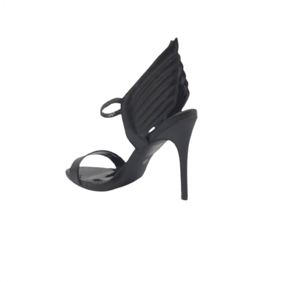 Sandale 1378-26 BLACK R1/8/1 - Sandale Toc - wowreduceri.ro