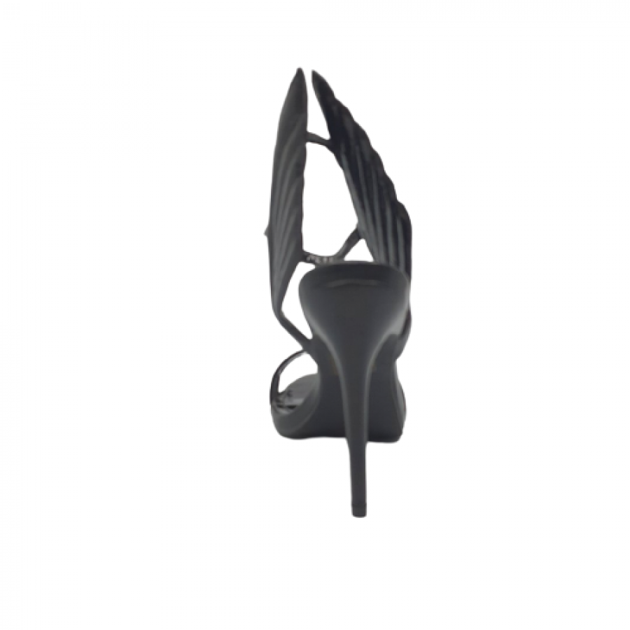 Sandale 1378-26 BLACK R1/8/1 - Sandale Toc - wowreduceri.ro