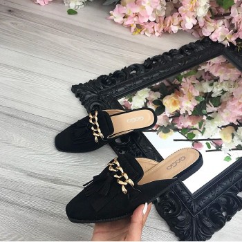 Papuci T001-16 Black P4 Papuci T001-16 Black P4