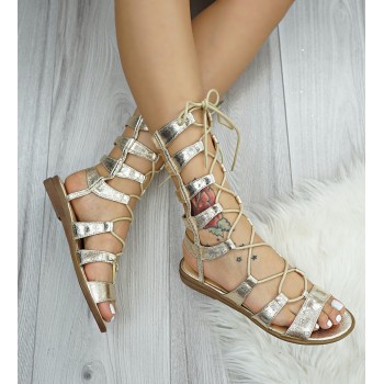 Sandale 06PAL4 Gold 