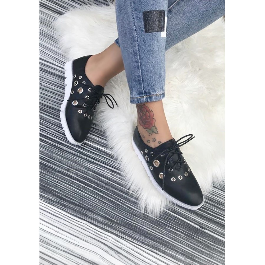 Pantofi casual 2300-7 Black P4 - Pantofi casual -wowreduceri.ro Pantofi casual 2300-7 Black P4 ( Pantofi casual )