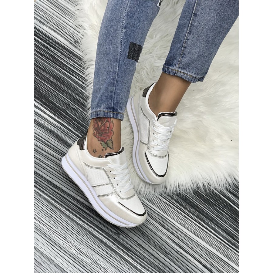 Pantofi Sport XY-75 White R1/4/2 - Incaltaminte Sport -wowreduceri.ro Pantofi Sport XY-75 White R1/4/2 ( Incaltaminte Sport )