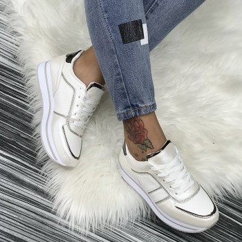 Pantofi Sport XY-75 White R1/4/2 Pantofi Sport XY-75 White R1/4/2