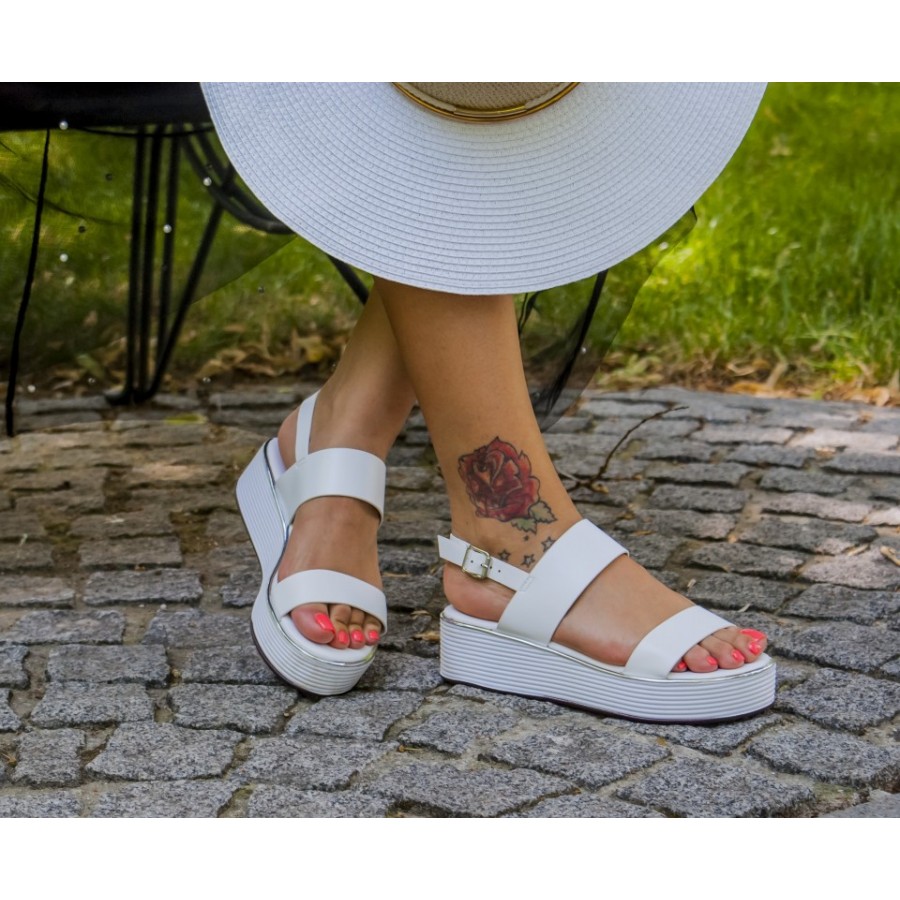 Sandale TS-19 White P4 - Sandale -wowreduceri.ro Sandale TS-19 White P4 ( Sandale )