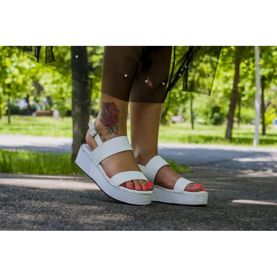 Sandale TS-19 White P4 - Sandale -wowreduceri.ro Sandale TS-19 White P4 ( Sandale )