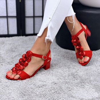 Sandale BE-8 Red P2 Sandale BE-8 Red P2