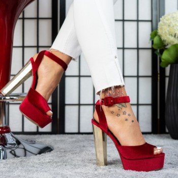 Sandale K1L5851-1 RED P4 Sandale K1L5851-1 RED P4