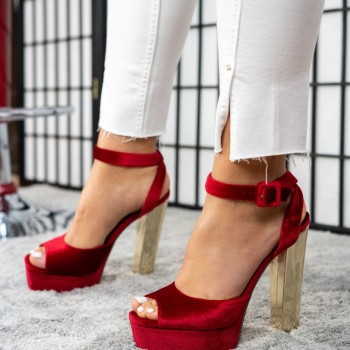 Sandale K1L5851-1 RED P4 Sandale K1L5851-1 RED P4