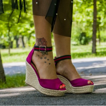 Sandale TCYS-12 Fushia P2 Sandale TCYS-12 Fushia P2