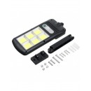 4 X Proiector solar 6 celule,150 LED-uri COB ,cu senzor de miscare, sistem prindere inclus ( Panouri solare )