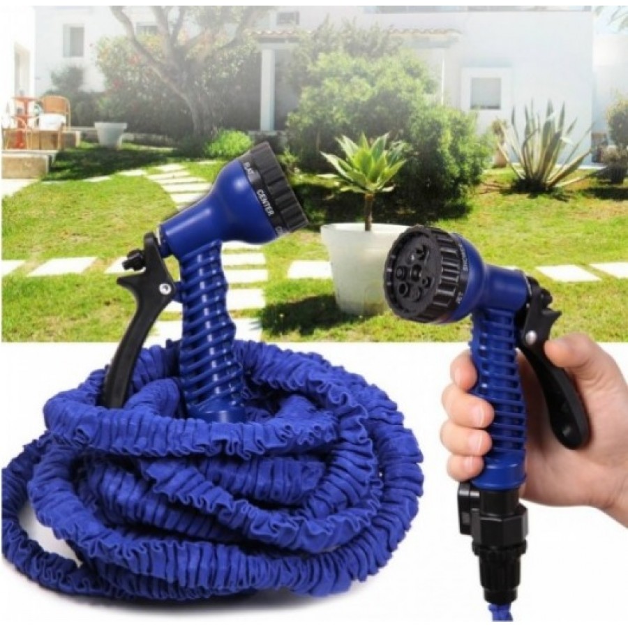 Furtun extensibil 30 m + toate accesoriile pentru stropit incluse - Furtune extensibile -wowreduceri.ro Furtun extensibil 30 m + toate accesoriile pentru stropit incluse ( Furtune extensibile )