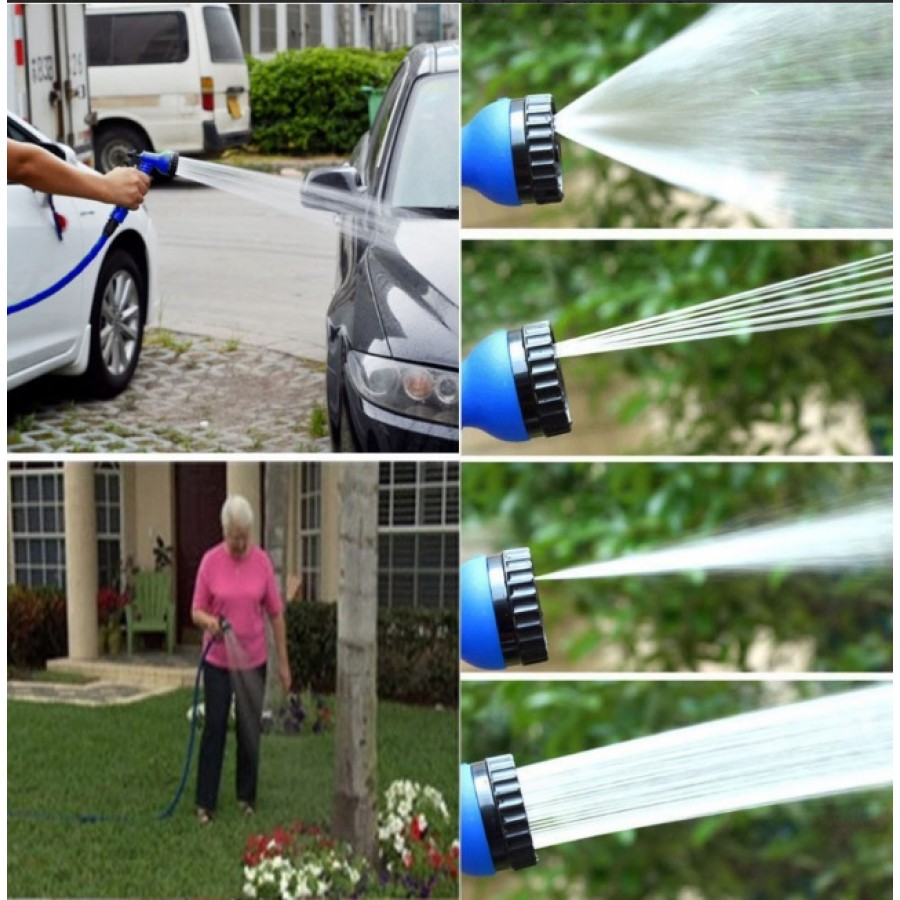 Furtun extensibil 30 m + toate accesoriile pentru stropit incluse - Furtune extensibile -wowreduceri.ro Furtun extensibil 30 m + toate accesoriile pentru stropit incluse ( Furtune extensibile )