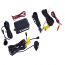 Suport auto de numar cu senzori parcare si camera, Negru ( Auto-Moto )
