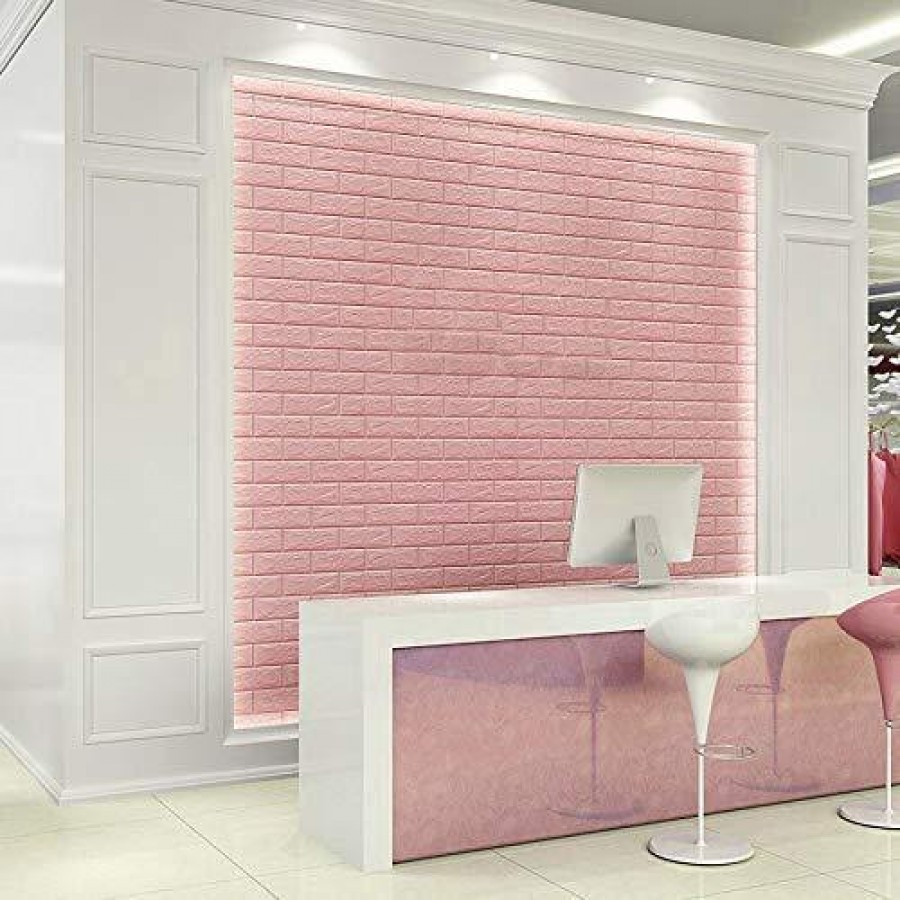 Tapet 3D caramizi roz, auto-adeziv pentru interior, 70 x 77 cm - Casa si gradina -wowreduceri.ro Tapet 3D caramizi roz, auto-adeziv pentru interior, 70 x 77 cm ( Casa si gradina )