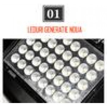 Corp iluminat LED cu incarcare solara putere 200 W, stalp 2,5m inclus