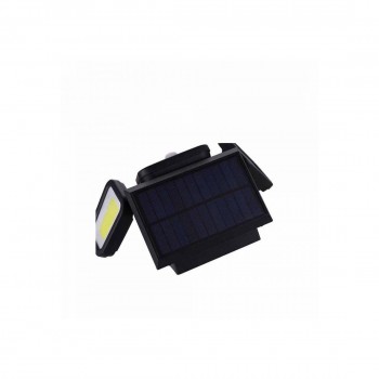 Lampa solara tripla split, senzor de de miscare, 15 W, IP65 Lampa solara tripla split, senzor de de miscare, 15 W, IP65