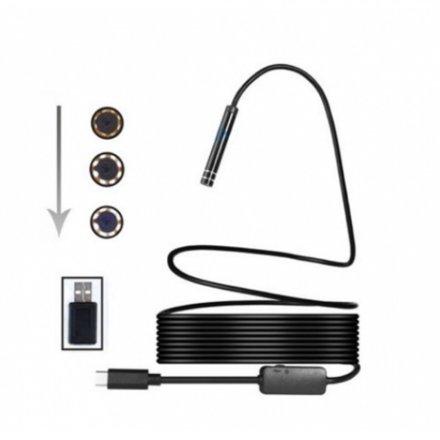 Camera inspectie endoscop 3 metri pentru PC - Accesorii Telefoane -wowreduceri.ro Camera inspectie endoscop 3 metri pentru PC ( Accesorii Telefoane )