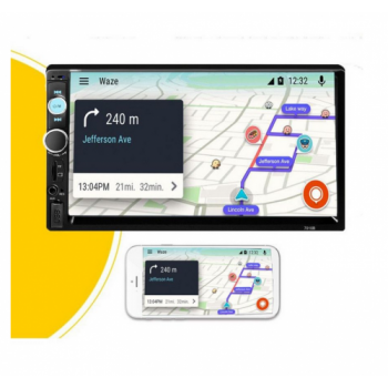 PlaPlayer auto MP5 - Touchscreen 7 inch, USB Radio, SD Card, Video