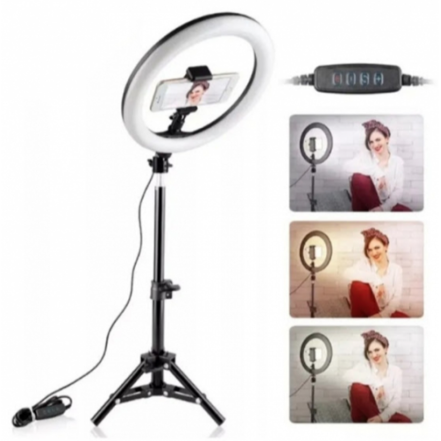 LICHIDARE STOC: Lampa circulara cu suport selfie - Accesorii Telefoane -wowreduceri.ro LICHIDARE STOC: Lampa circulara cu suport selfie ( Accesorii Telefoane )
