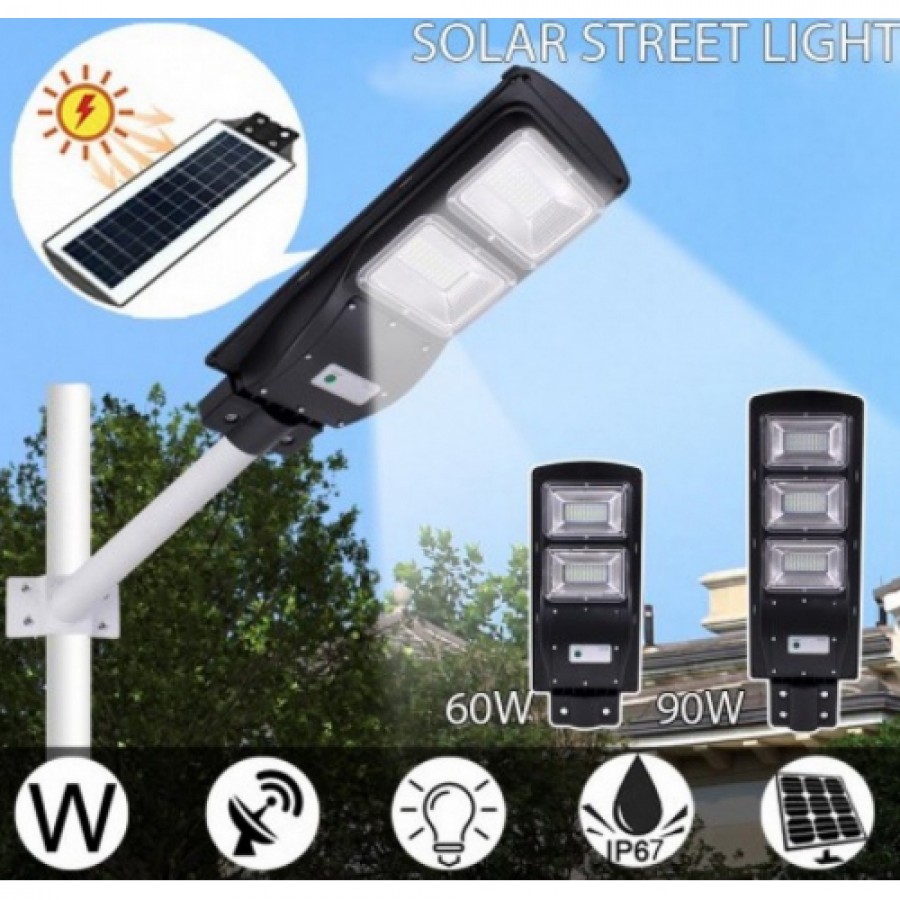 Lampa stradala Jortan pentru exterior, 90 watt , cu incarcare solara - Iluminat -wowreduceri.ro Lampa stradala Jortan pentru exterior, 90 watt , cu incarcare solara - Iluminat - wowreduceri.ro