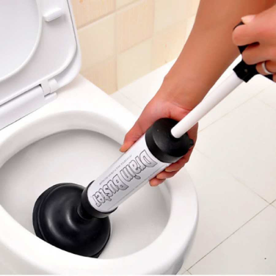 Pompa pentru desfundat Drain Buster cu camera de compresie - Sanitare -wowreduceri.ro Pompa pentru desfundat Drain Buster cu camera de compresie ( Sanitare )