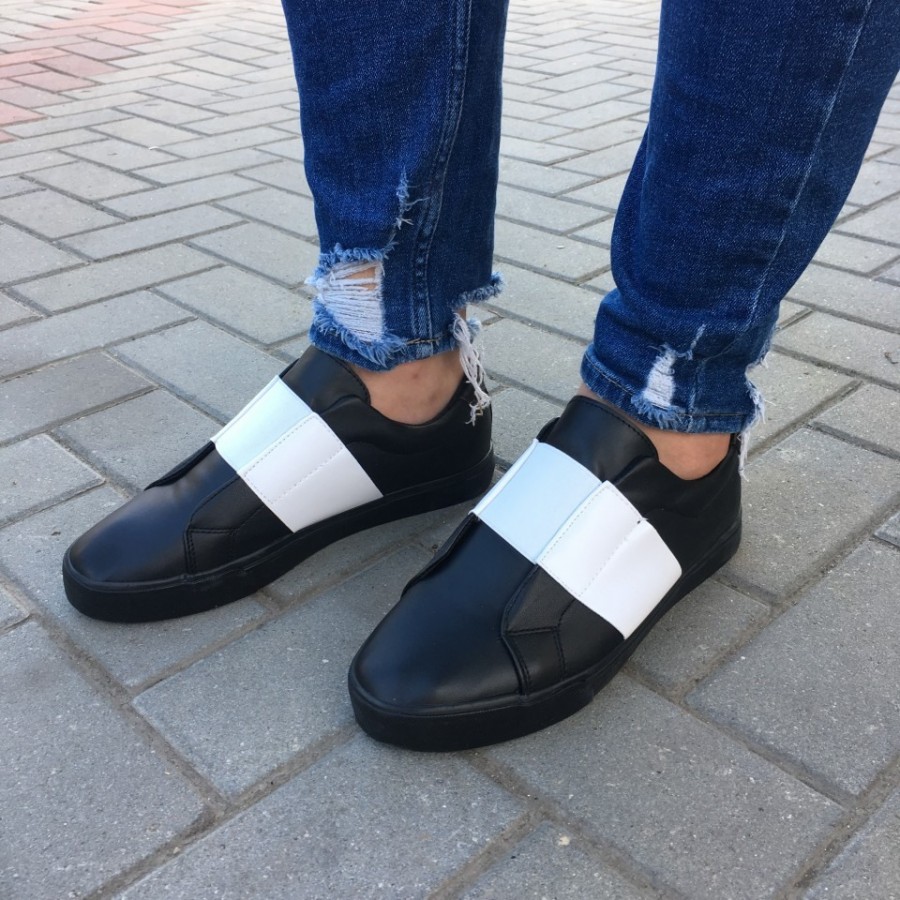 Pantofi sport AN-101 BLACK/WHITE P4 - Pantofi sport -wowreduceri.ro Pantofi sport AN-101 BLACK/WHITE P4 - Pantofi sport - wowreduceri.ro