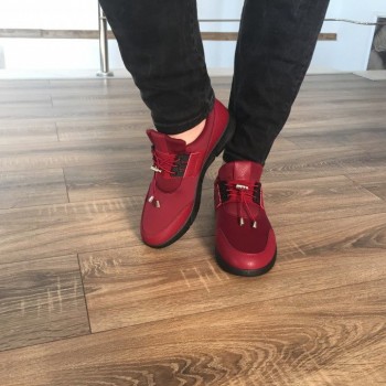 Pantofi sport W-28B WINE RED P3 Pantofi sport W-28B WINE RED P3