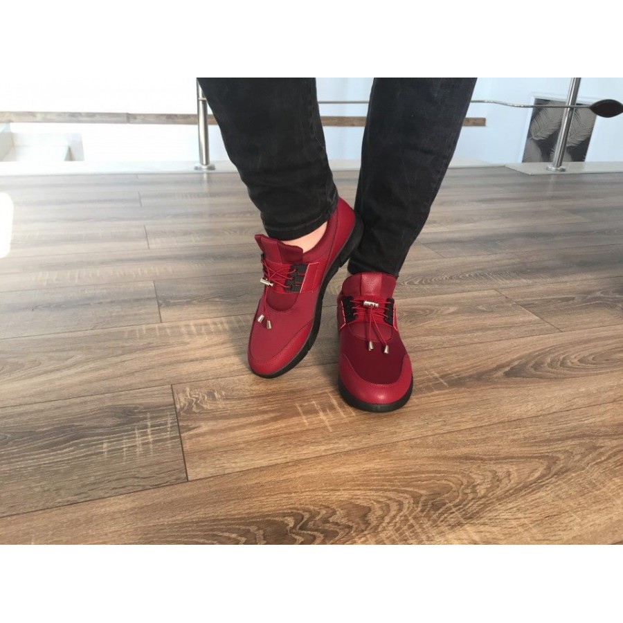 Pantofi sport W-28B WINE RED P3 - Pantofi sport - wowreduceri.ro