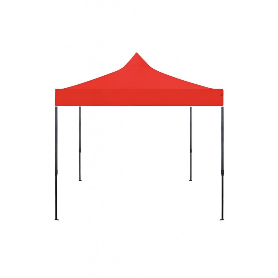 Cort IMPERMEABIL  pavilion pliabil 3m * 3m, structura metalica, culoare ROSU - Corturi - wowreduceri.ro