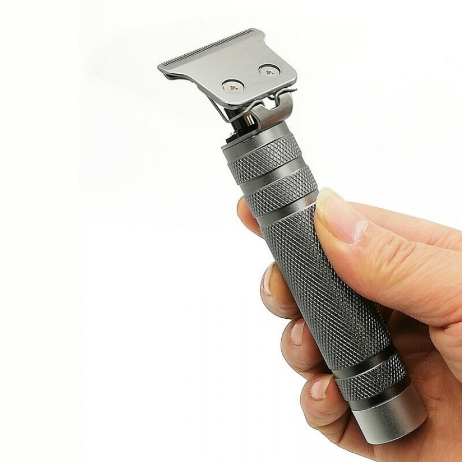 Aparat de tuns profesional Kemei KM-1974B, Metal, Silver - Ingrijire Personala - wowreduceri.ro