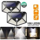 Lampa 100 LED cu panou solar si senzor de miscare - Iluminat - wowreduceri.ro